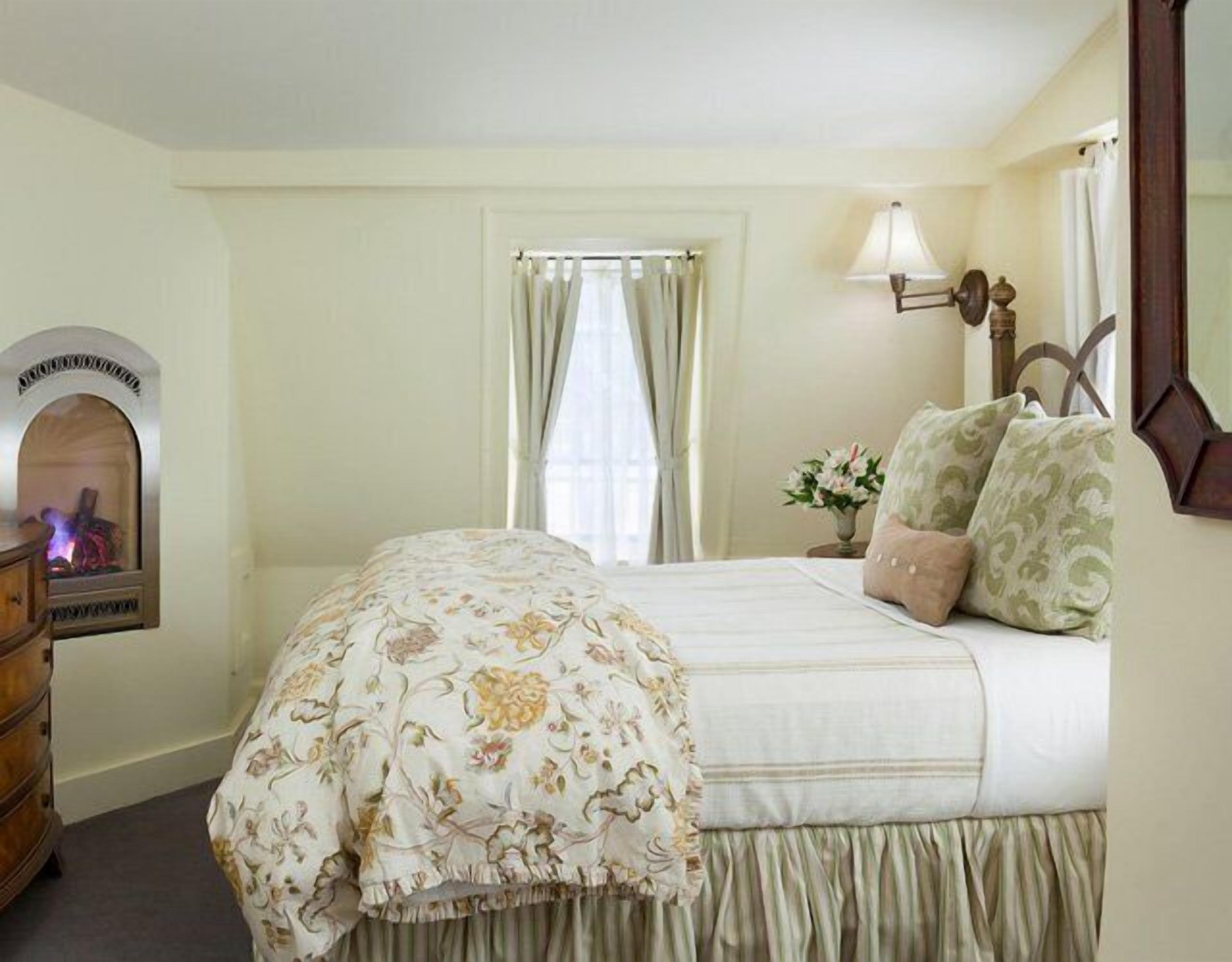 premium bedding, down duvets, pillow-top beds, individually decorated