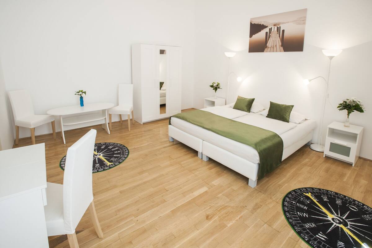 Desk, iron/ironing board (on request), rollaway beds, free WiFi