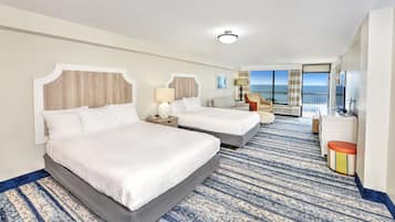 Deluxe Double Room, Kitchen, Oceanfront | 1 bedroom, in-room safe, desk, laptop workspace