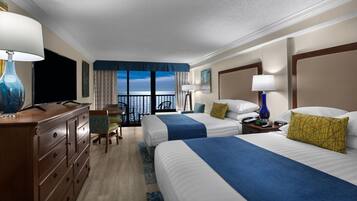 Tower Oceanfront Efficiency - 2 Queen Beds with Kitchen