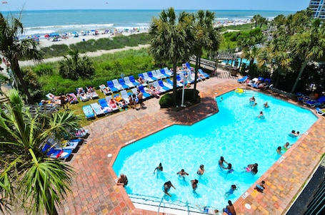 2 indoor pools, seasonal outdoor pool, sun loungers