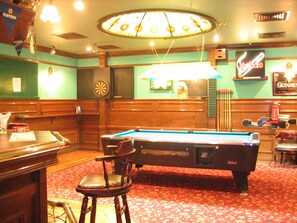5 bars/lounges, sports bar, pub, wine bar