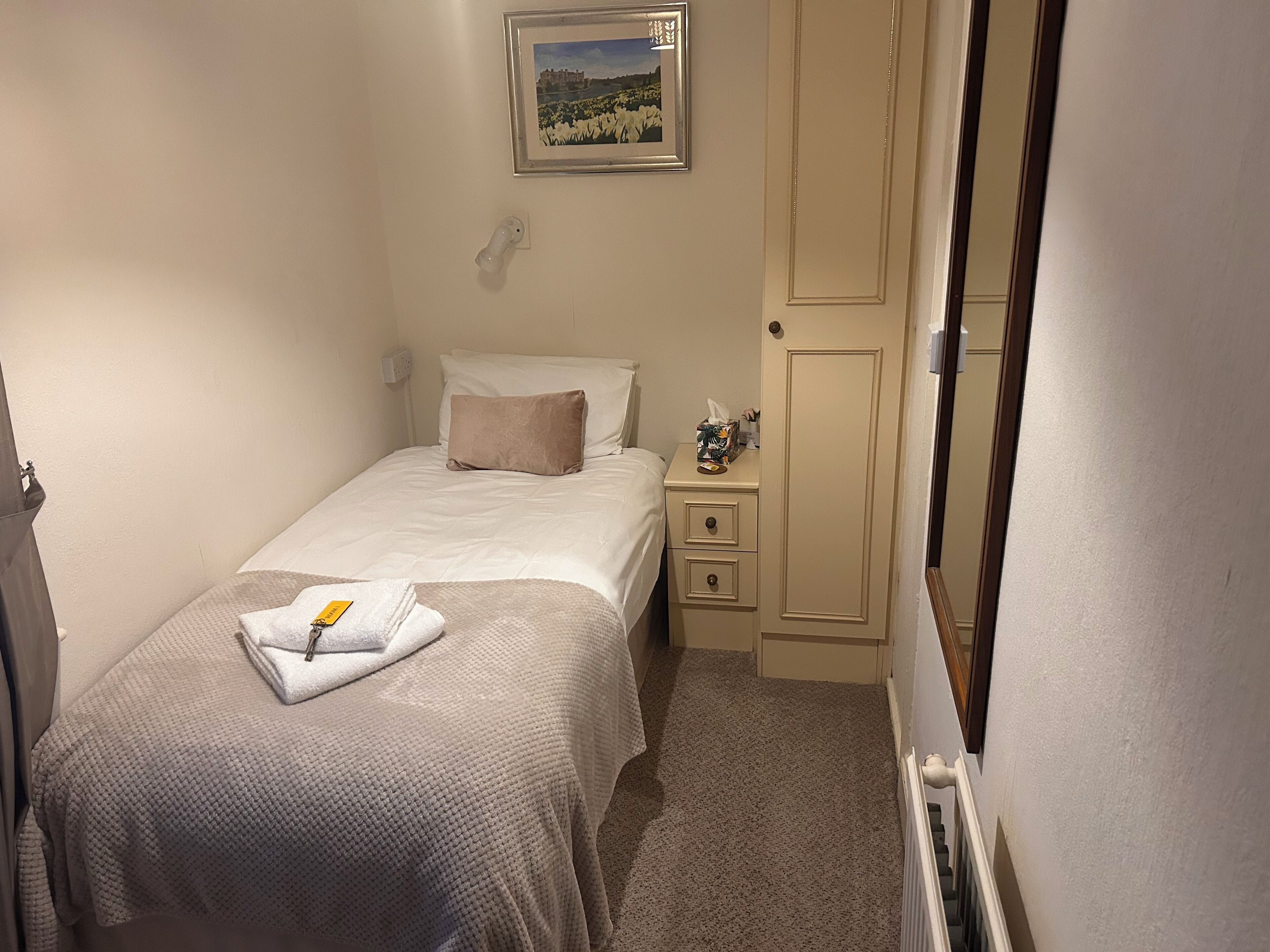 Single Room, Private Bathroom | Individually furnished, laptop workspace, iron/ironing board, free WiFi