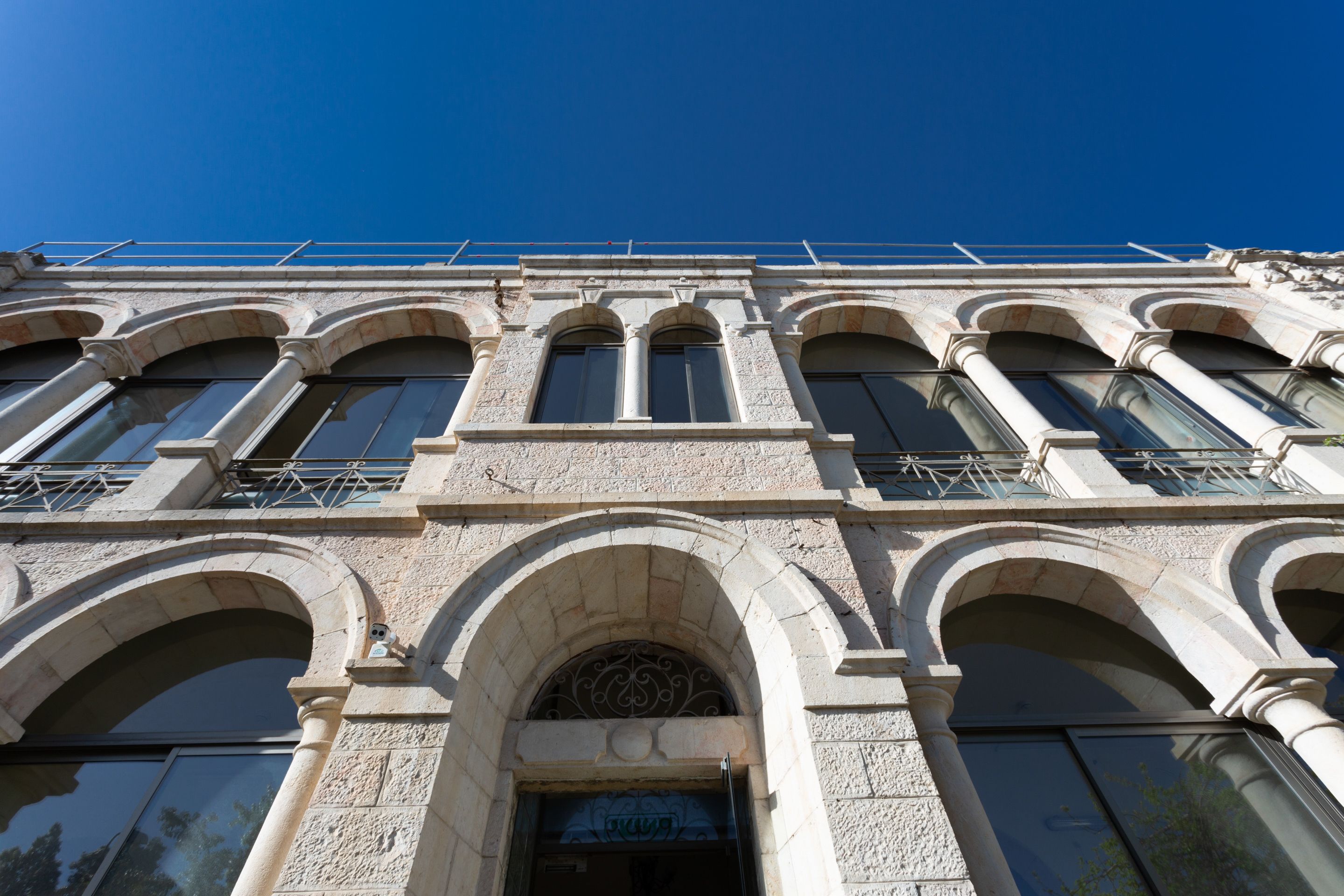 Voorkant van accommodatie