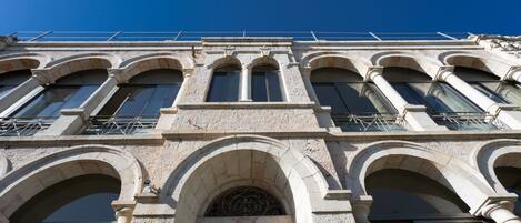 Façade de l’hébergement