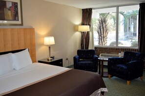 Deluxe Room, 1 King Bed, Pool View (No Pets Allowed) | View from room - The Landmark Inn (Hartsville)