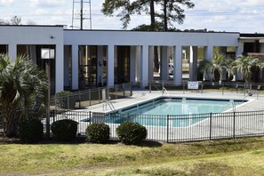 Seasonal outdoor pool