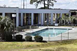 Seasonal outdoor pool