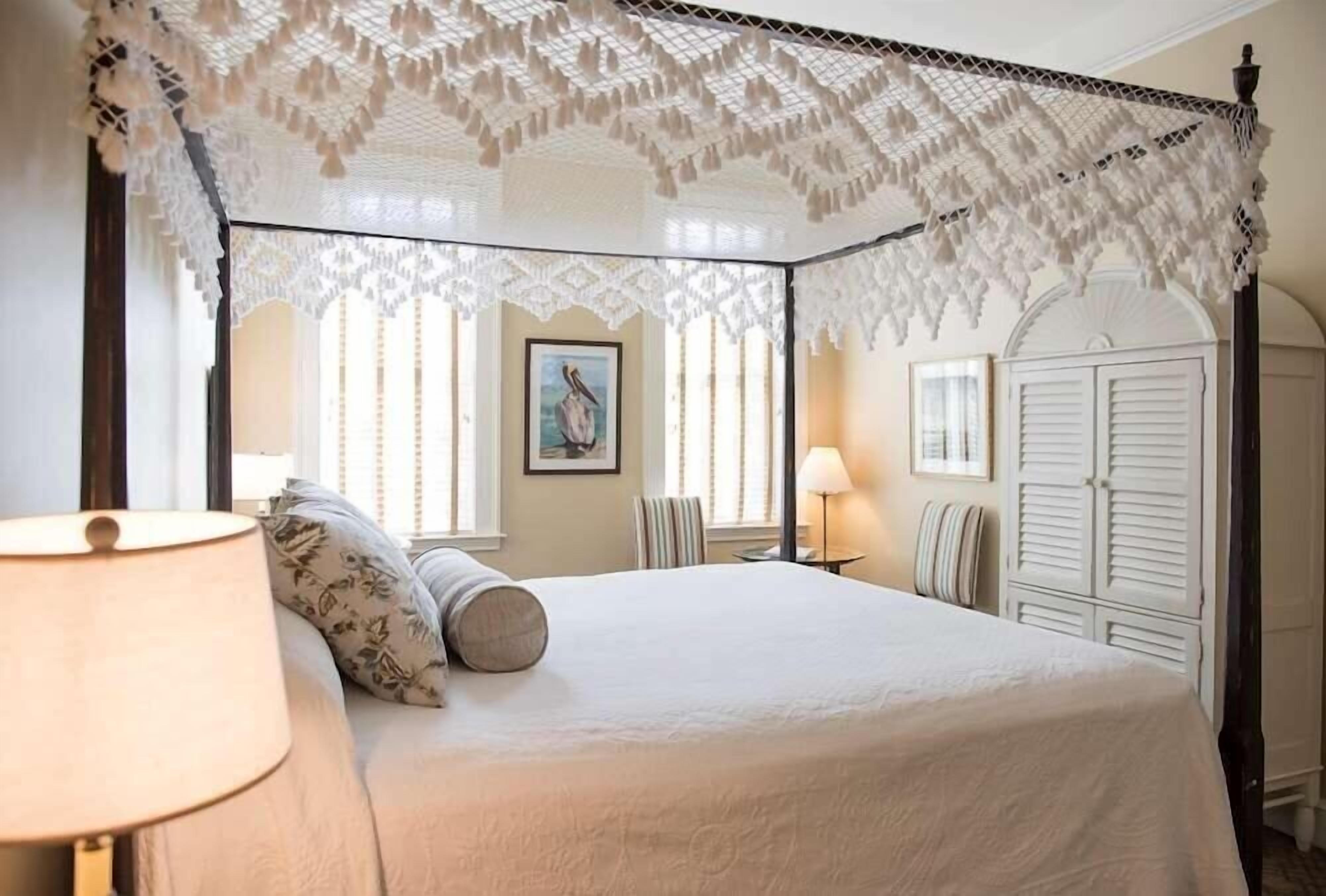 Hypo-allergenic bedding, in-room safe, individually decorated