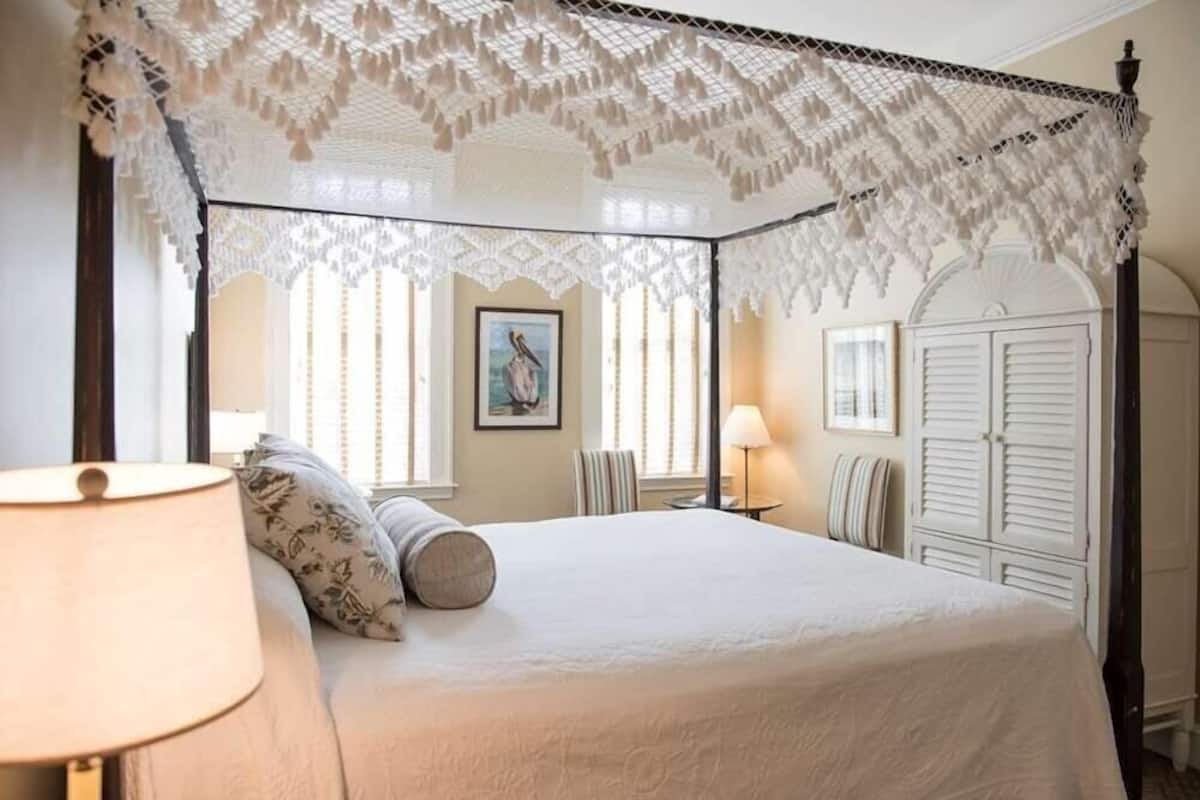 Hypo-allergenic bedding, in-room safe, individually decorated