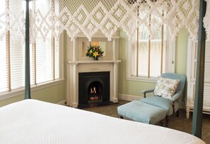 Hypo-allergenic bedding, in-room safe, individually decorated