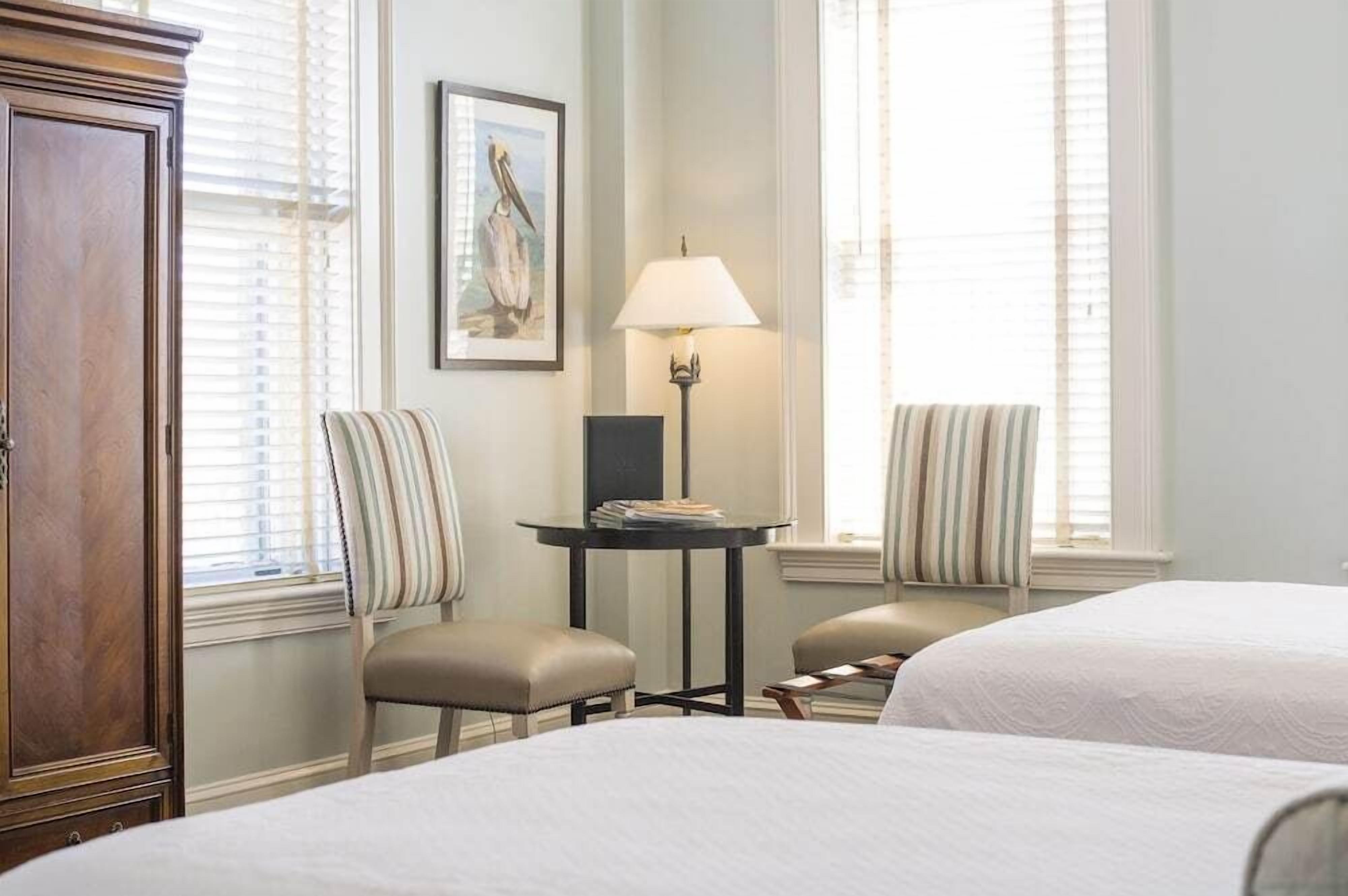 Hypo-allergenic bedding, in-room safe, individually decorated