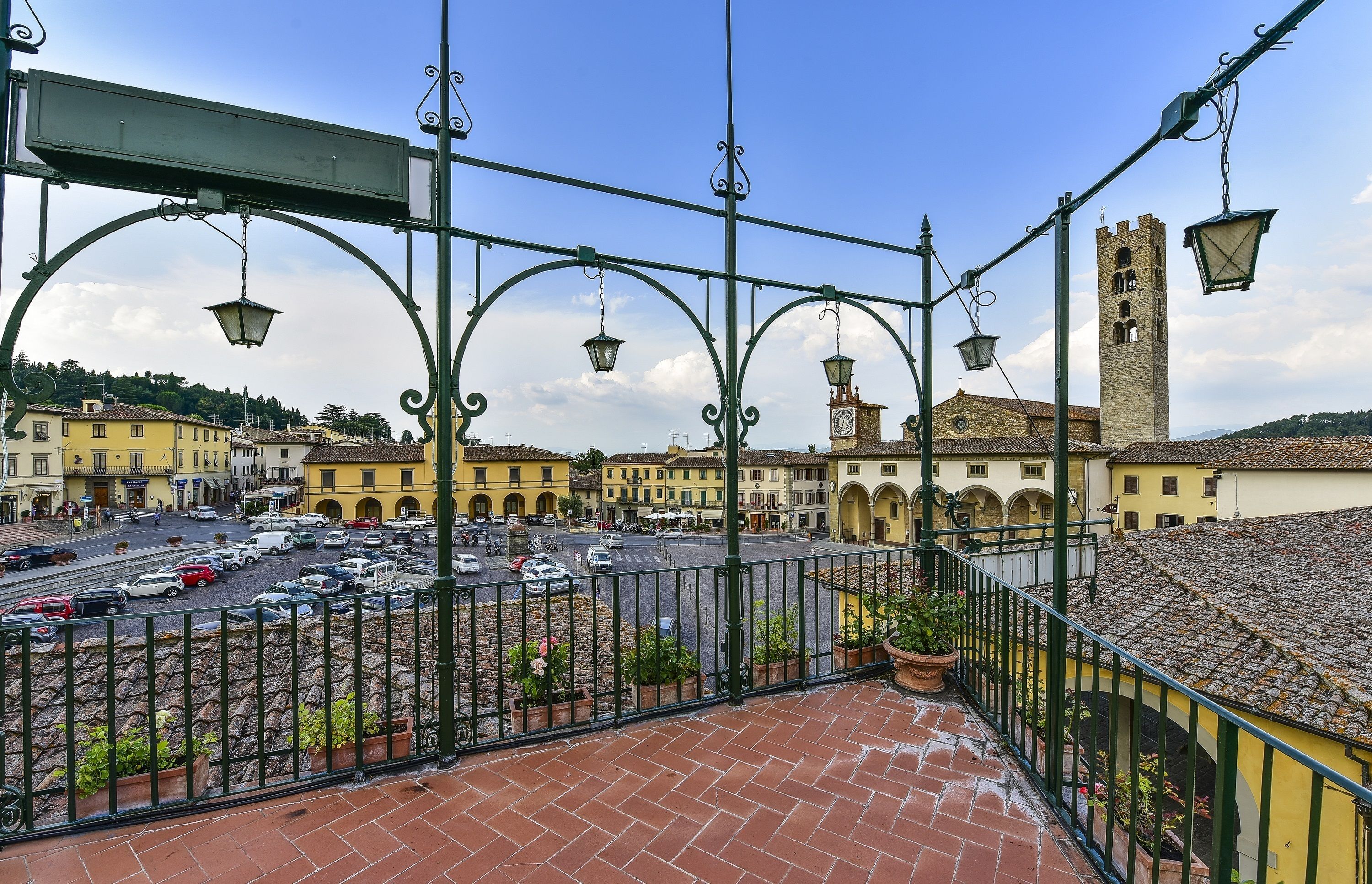 Vista dalla struttura