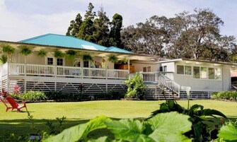Outdoor banquet area