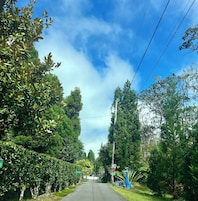 Entrada de la propiedad