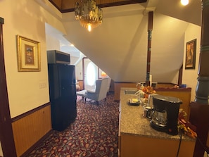 Cobertura superluxo, 2 quartos, vista para o jardim | 1 quarto, ferros/tábuas de passar roupa, Wi-Fi de cortesia