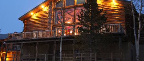 Front of property - evening/night