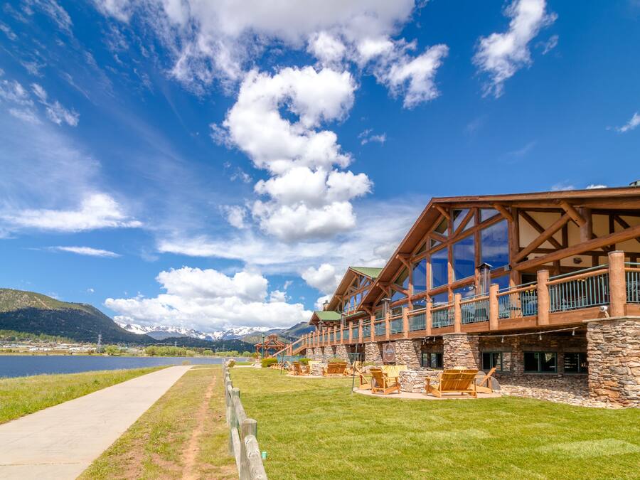 Vue depuis l’hébergement