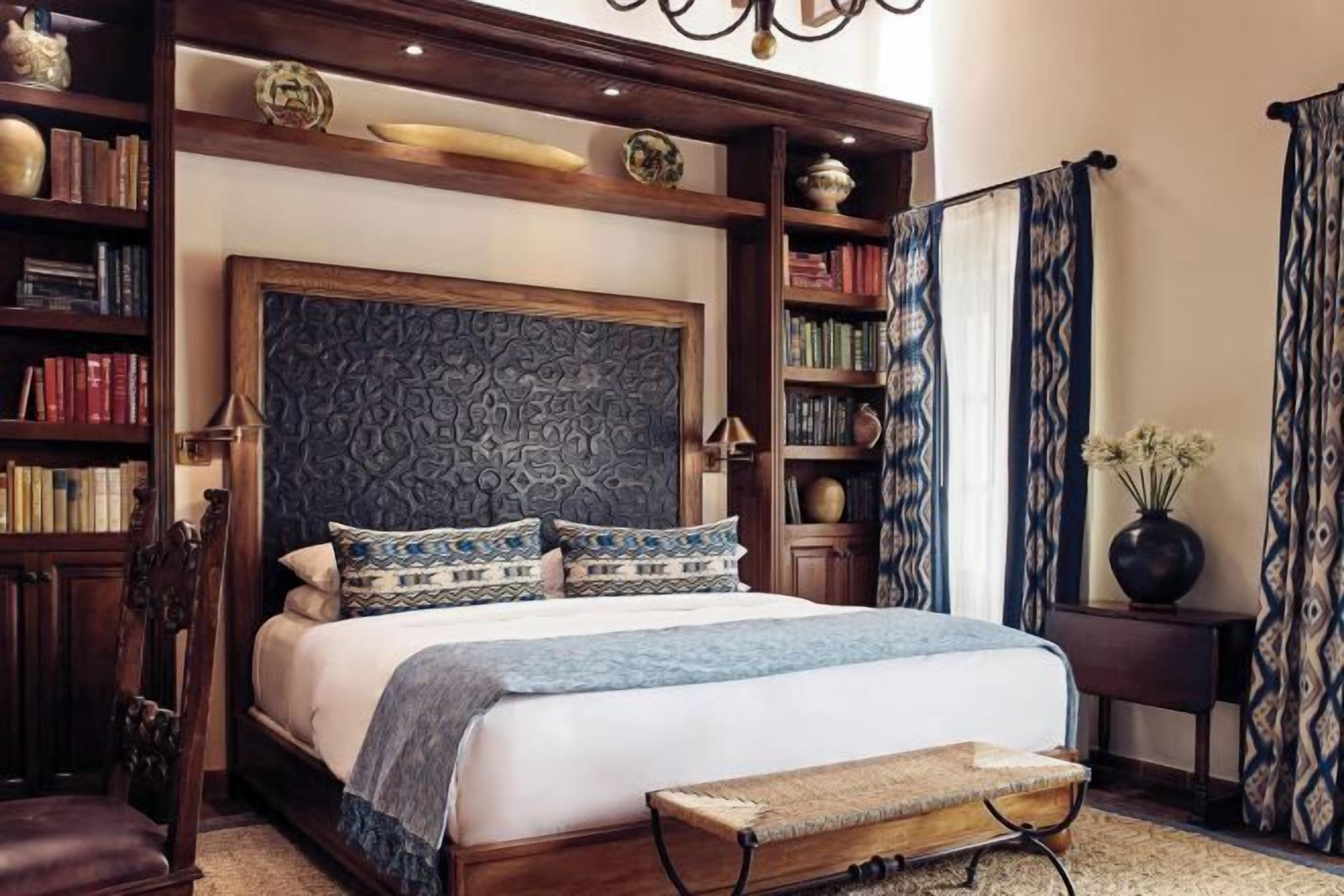 ผ้าปูที่นอน Frette จากอิตาลี, เครื่องนอนระดับพรีเมียม, มินิบาร์