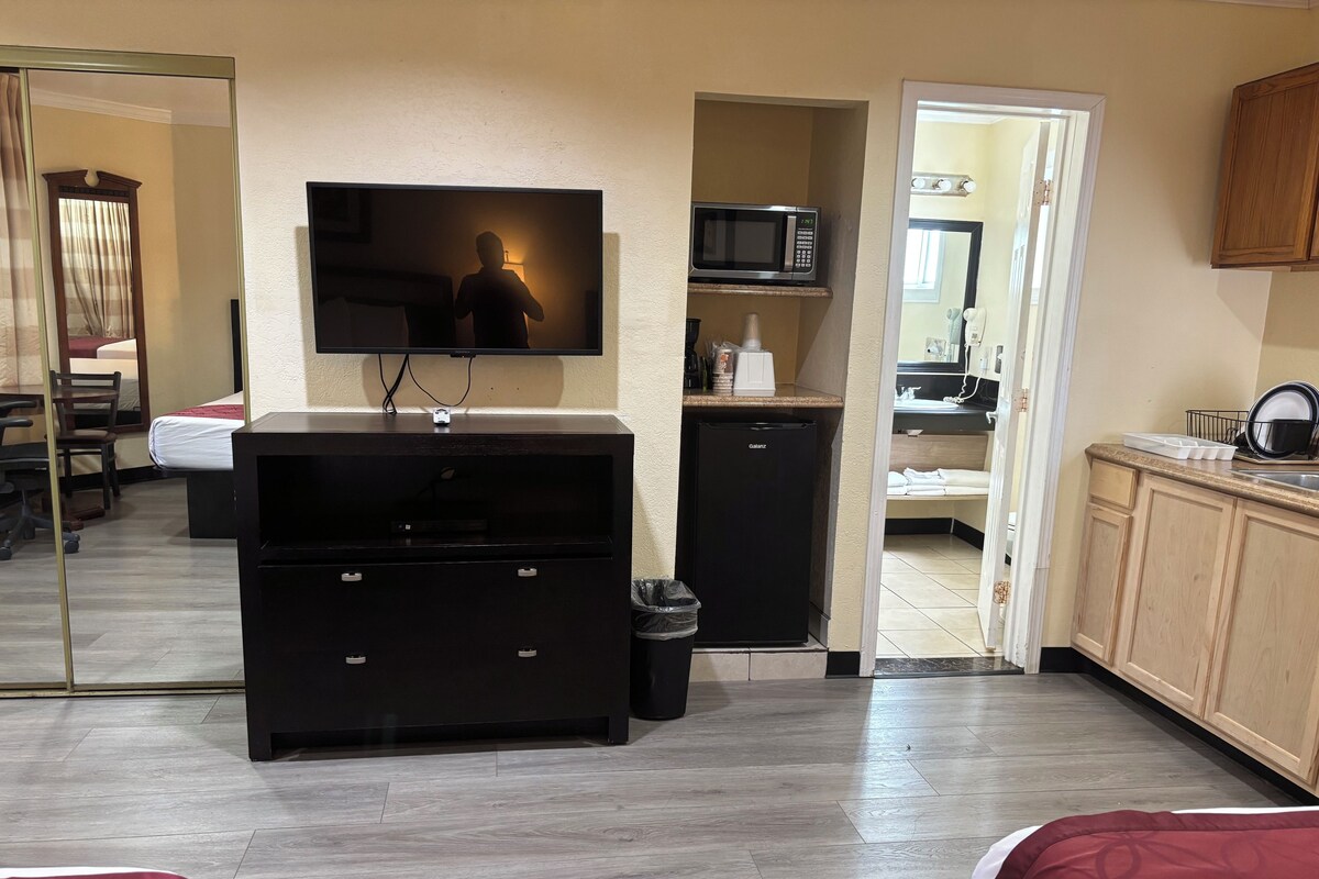 Superior Room, 2 Queen Beds, Microwave | In-room safe, laptop workspace, blackout drapes, iron/ironing board
