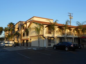 Front of property - evening/night