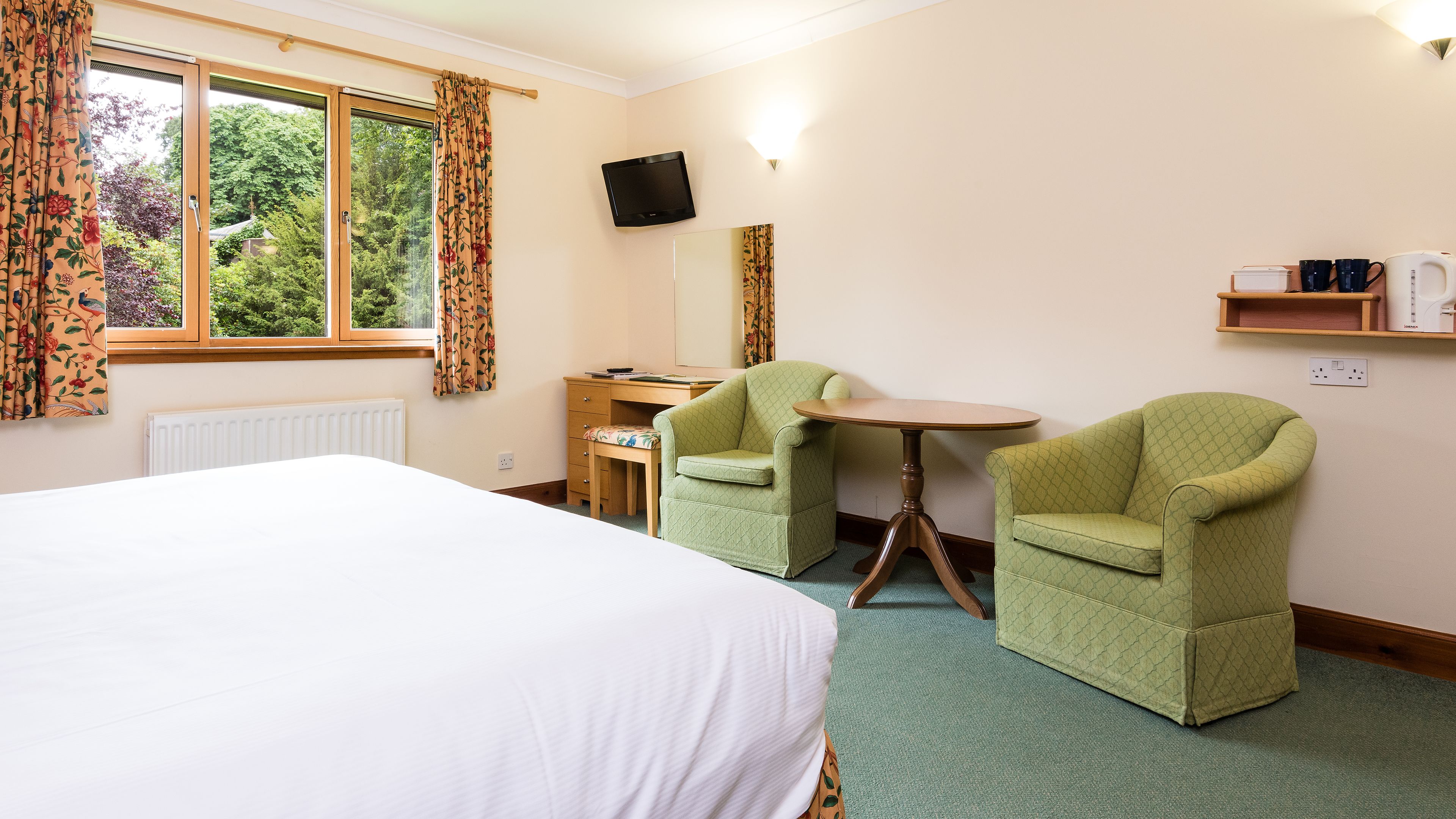 double room (sportsman's lodge 3*) | premium bedding, individually decorated, individually furnished, desk