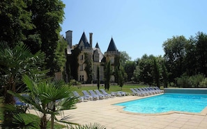Seasonal outdoor pool