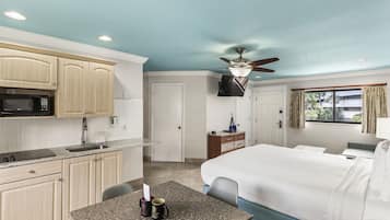 In-room safe, blackout curtains, iron/ironing board