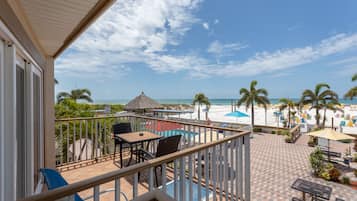 Suite, 1 trÚs grand lit et 1 canapé-lit, balcon (Gulf Front View) | Balcon