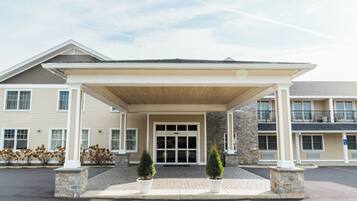 Fassade der Unterkunft