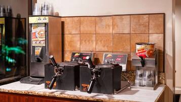 Free daily on-the-go breakfast