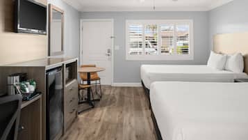 Room, 2 Queen Beds | Premium bedding, memory foam beds, blackout drapes, soundproofing