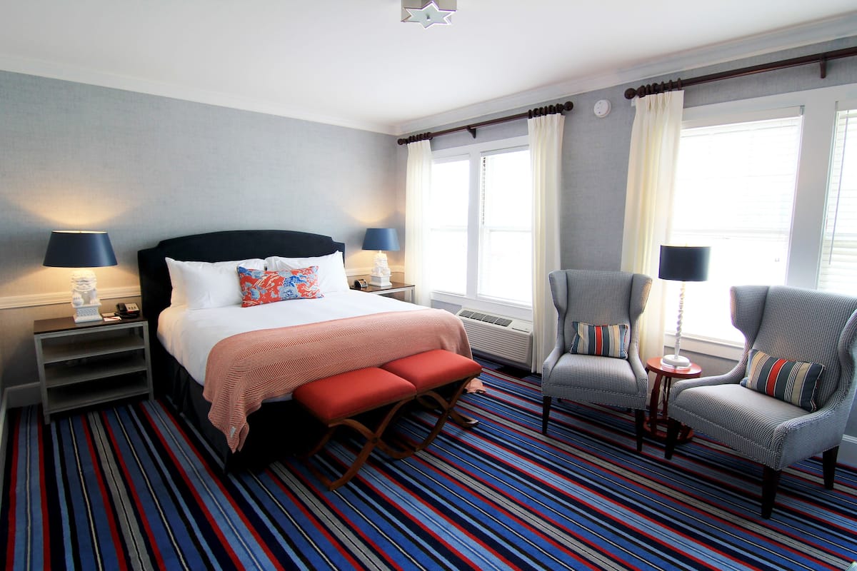 Habitación (Dock Square King) | Ropa de cama de alta calidad, edredón y decoración personalizada