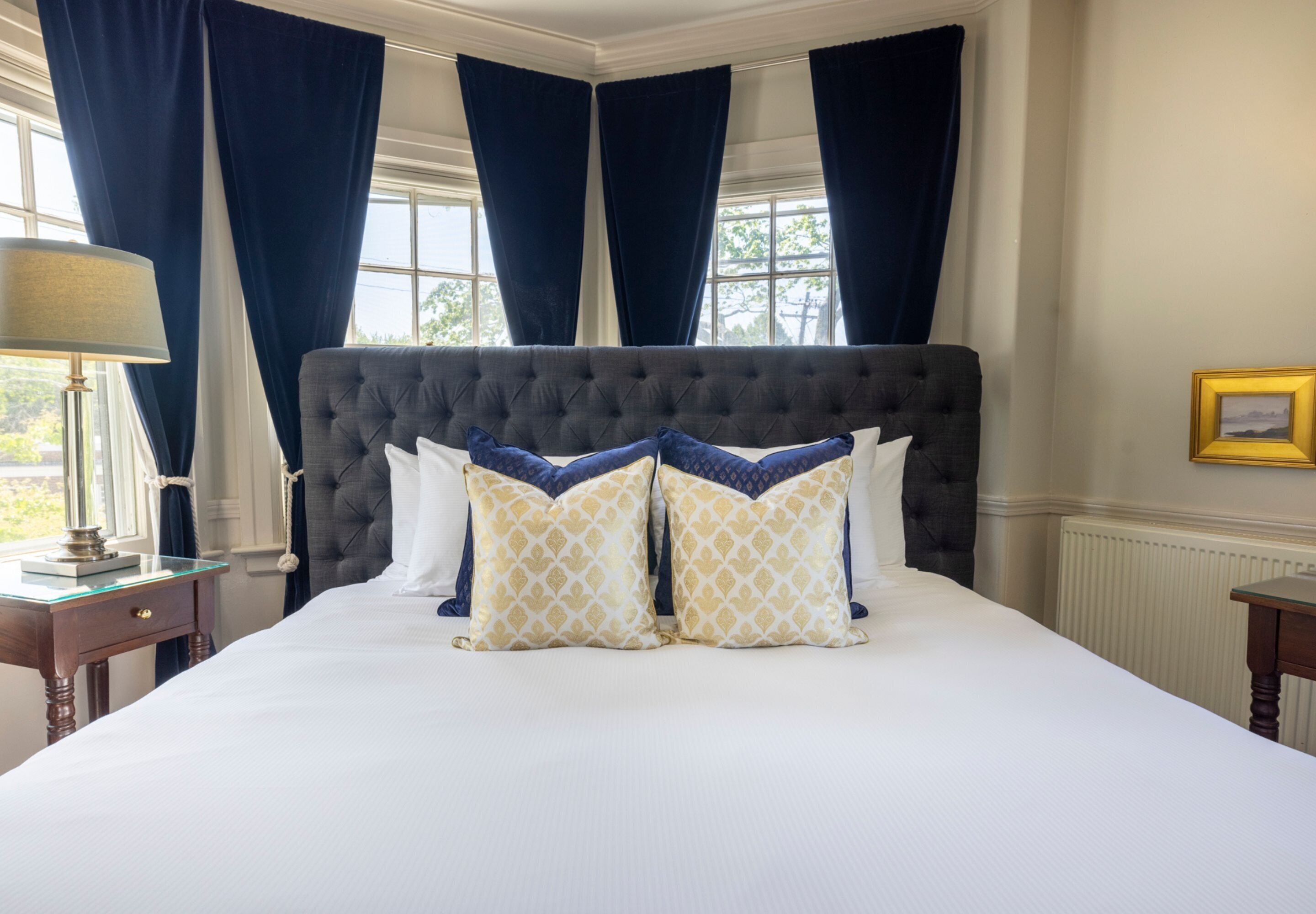 1 bedroom, premium bedding, down duvets, individually decorated