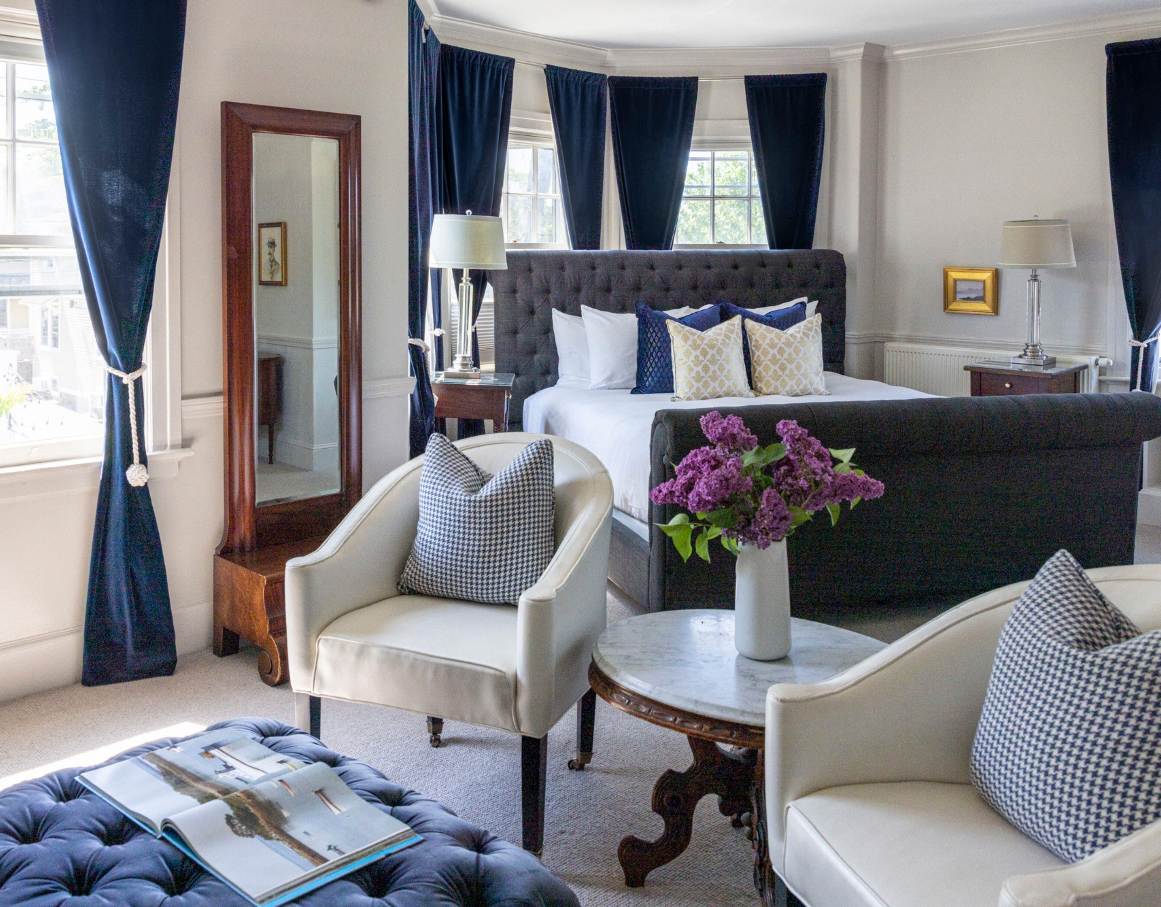 Suíte, lareira (Thompson) | Roupas de cama premium, edredons de pluma, individualmente decorados