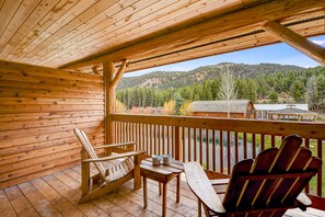 Deluxe Room, 2 Queen Beds (Pondside) | Balcony