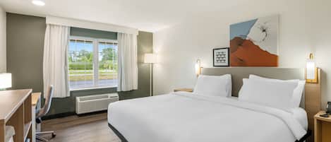 Room, 1 King Bed | WiFi (free), alarm clocks, bed sheets