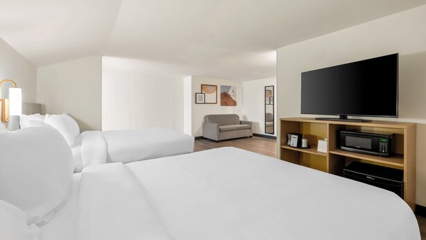 Habitación, varias camas | Wifi gratis, despertador, ropa de cama