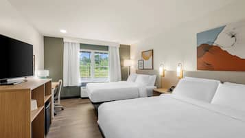 Room, 2 Queen Beds | WiFi (free), alarm clocks, bed sheets