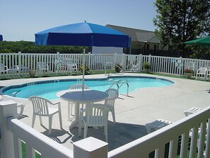 Seasonal outdoor pool