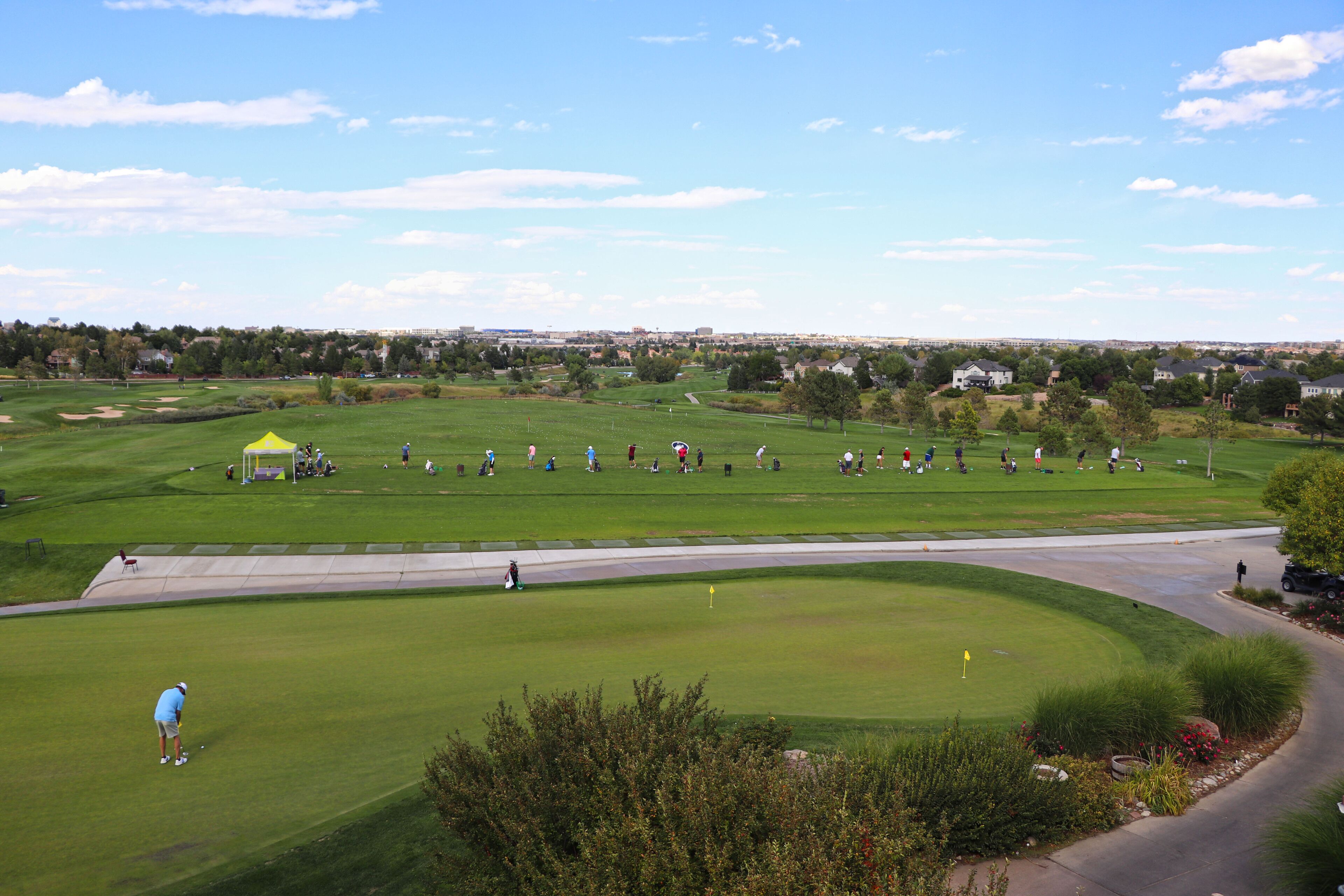 standard room, golf view | view from room