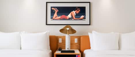 Signature-Zimmer, 2 Doppelbetten (Robin Double) | Bettwäsche aus ägyptischer Baumwolle, hochwertige Bettwaren