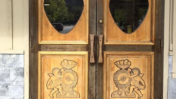 Entrada de la propiedad