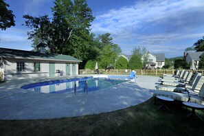 Seasonal outdoor pool
