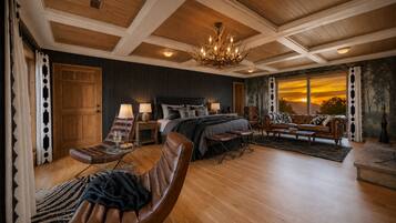 Deluxe House, Private Bathroom, Mountain View (Highlands Lodge at Fire M) | Egyptian cotton sheets, premium bedding, pillowtop beds