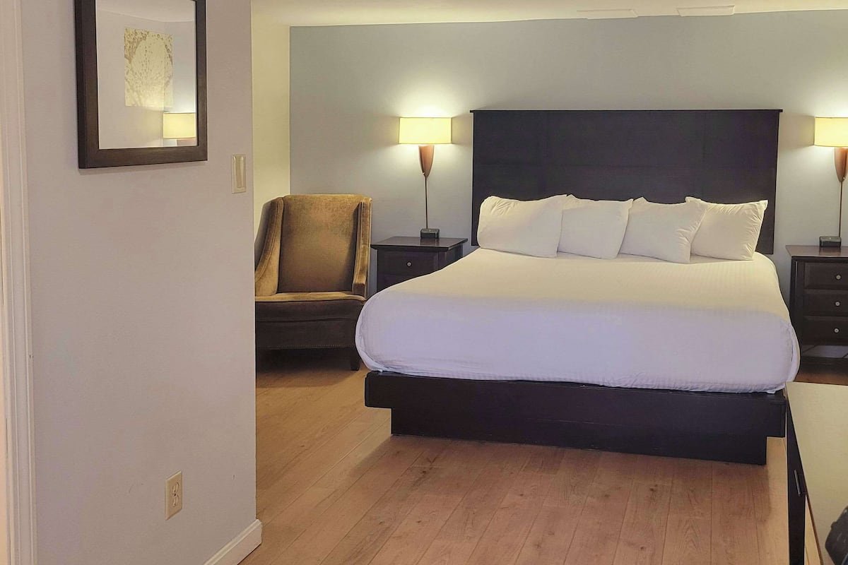 Ropa de cama hipoalergénica, escritorio y cortinas blackout