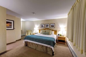 Hypo-allergenic bedding, desk, blackout curtains, iron/ironing board