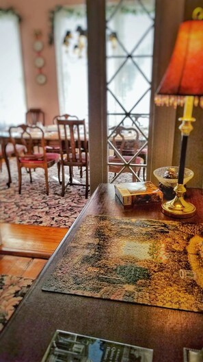 Sitteområde i lobbyen