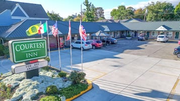 Façade de l’hébergement