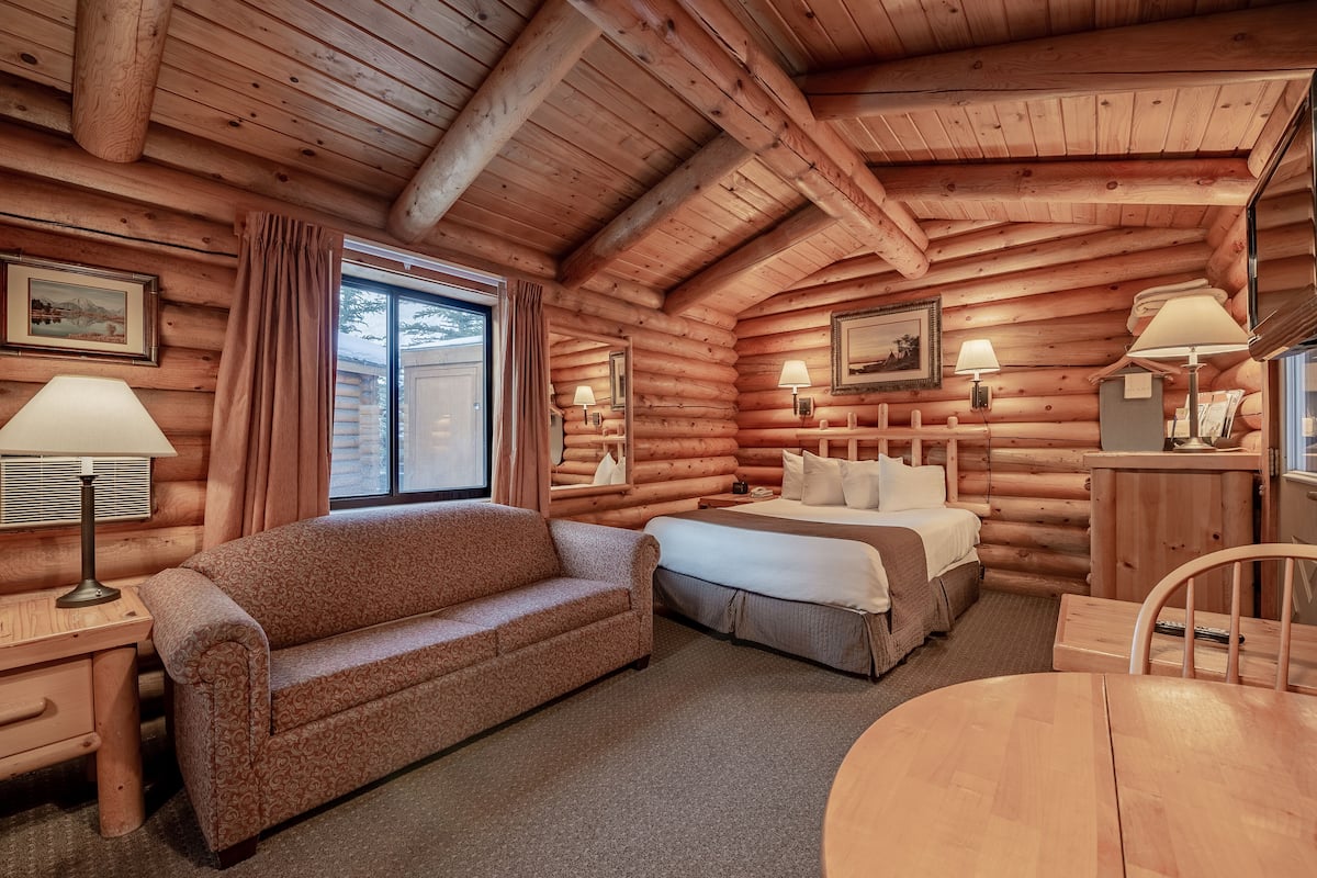 Cabin - , 1 Queen Bed with Sofabed | Living area